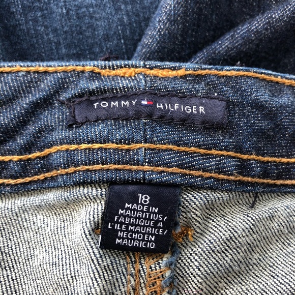 Tommy Hilfiger (18) Womens Bermuda Jeans High Rise - Picture 4 of 4